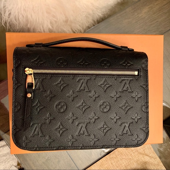 SOLD! Louis Vuitton Pochette Métis Empreinte Black - Picture 5 of 8